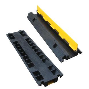 一线槽减速带加大一号线槽板橡胶减速带过线槽舞台铺线板线板