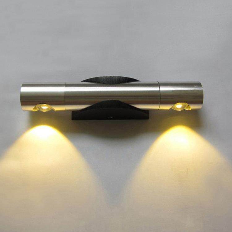 床头壁灯极简卧室简约现代创意可旋转led客厅书房过道照画墙壁灯