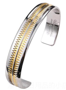 正品伊岚 Undercovr高桥盾e锯齿银手镯男士925银纯DIZ瓦纹身图腾