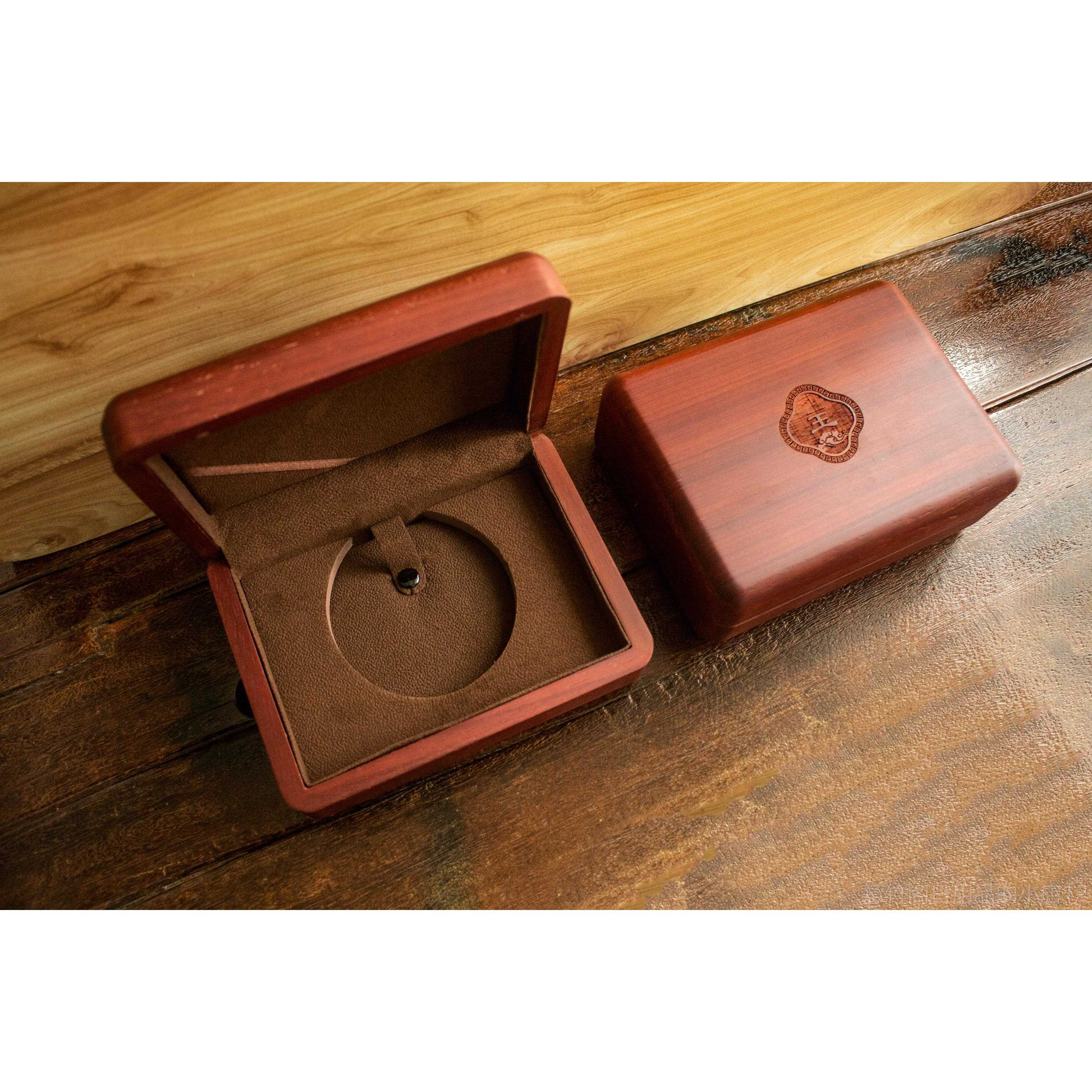 正品档中国风高花梨木制首礼饰翡翠手镯戒指项链证盒收纳品盒书子