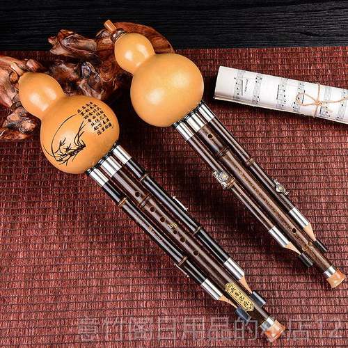 正品云南小特色民族乐器葫丝紫竹梅花扣管专芦业演奏型款C调B调G