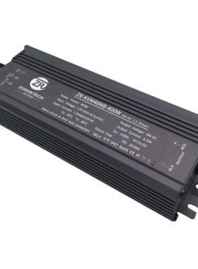LED驱动电源400W养殖灯恒压48V防水电源磁吸灯0-10V调光电源