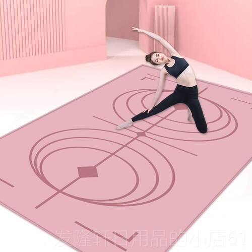 高档家用瑜伽垫女生专用减震隔家音防垫滑垫用加厚专业运动瑜珈音