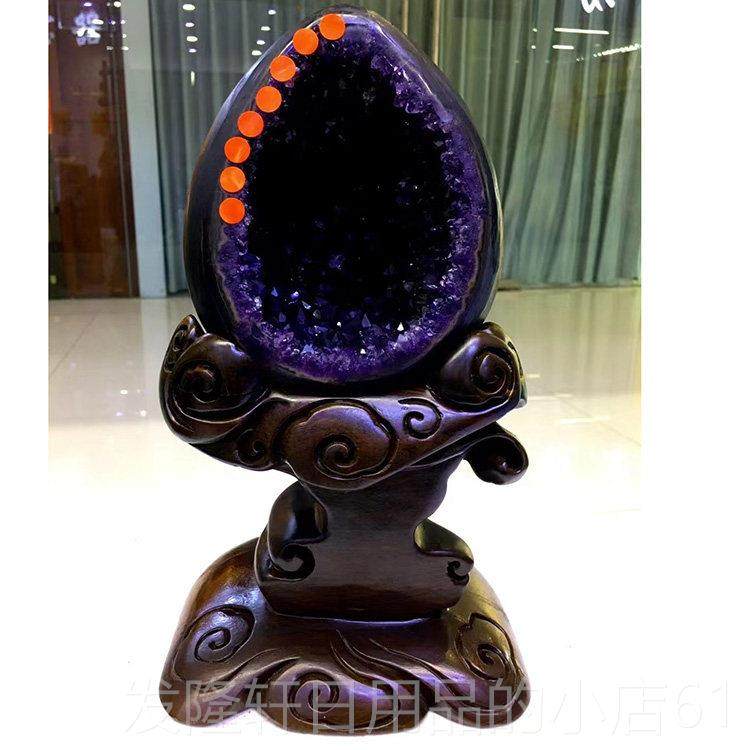 高档乌圭天品然紫水晶洞穴装饰恐龙蛋聚宝盆水晶原石办室公家庭礼,饰品/流行首饰/时尚饰品新,摆件,淘宝优惠券,粉丝福利购,淘宝优惠卷