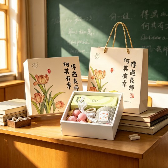 教师节专属伴手礼高级感手工皂+