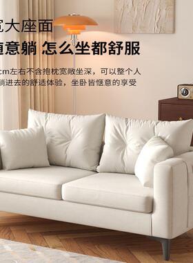 沙发小户型客厅休息区接待出租房屋黑色皮服装店卧室双人懒人沙发