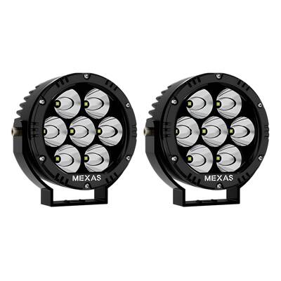 R7MAX 7珠单光摩托机车射灯 4.5寸140W 高亮远射智能温控