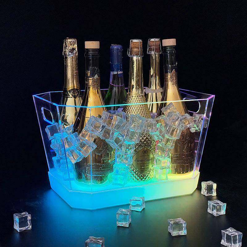 发光冰酒桶酒吧啤酒香槟酒桶 透明上酒桶节目派对道具冰桶,五金/工具,五金工具箱/五金收纳箱,淘宝优惠券,粉丝福利购,淘宝优惠卷