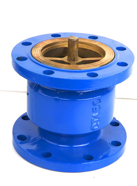 HC41X-16消音消声止回阀 法兰单向阀DN40 50 65 80 100 150 200寸