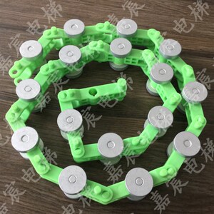 回转链扶梯链江南嘉捷回转链 西子扶手带回转链 奥的斯绿色回转链