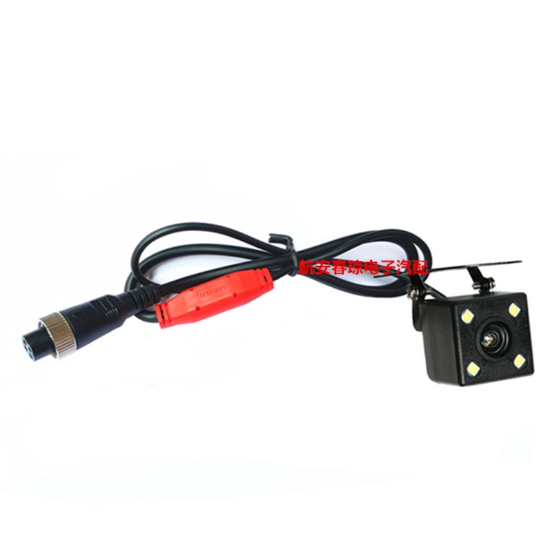 客车货车24V汽车车载外挂可调广角CCD夜视高清后视倒车影像摄像头