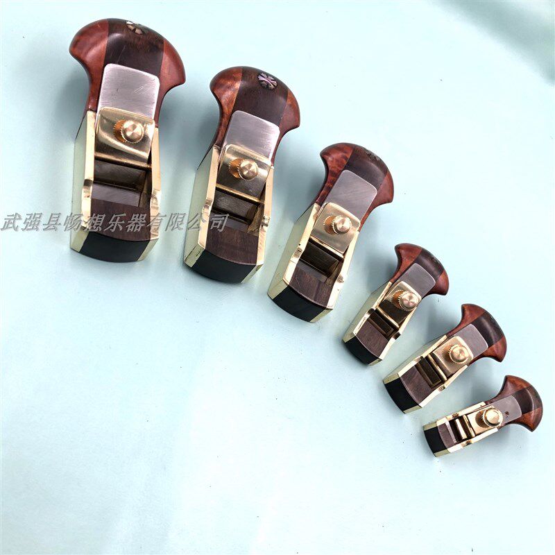 提琴制作工具,豪华黄铜包红木黑檀木凸刨子35/41/48/53/57/70mm