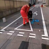 白色防滑强粘胶带宽100mm15公分橡胶耐磨警示地贴6S定位标线