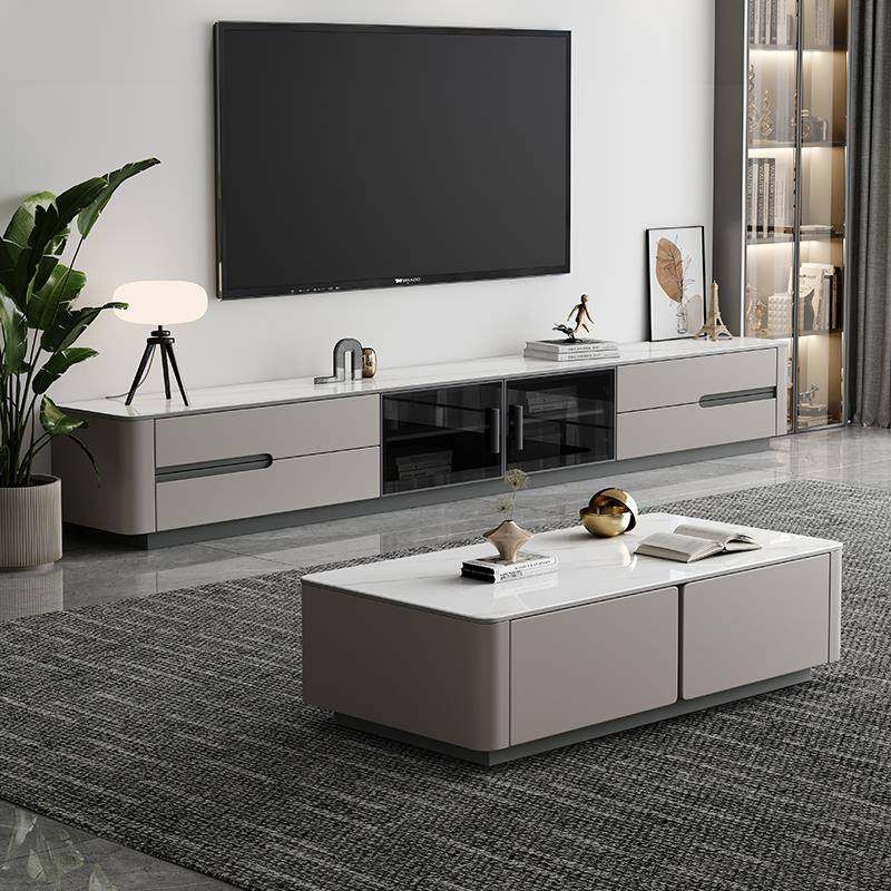 简约实木款岩板茶几电视柜组合轻奢现代家用小户型落地带储物客厅,五金/工具,五金工具箱/五金收纳箱,淘宝优惠券,粉丝福利购,淘宝优惠卷