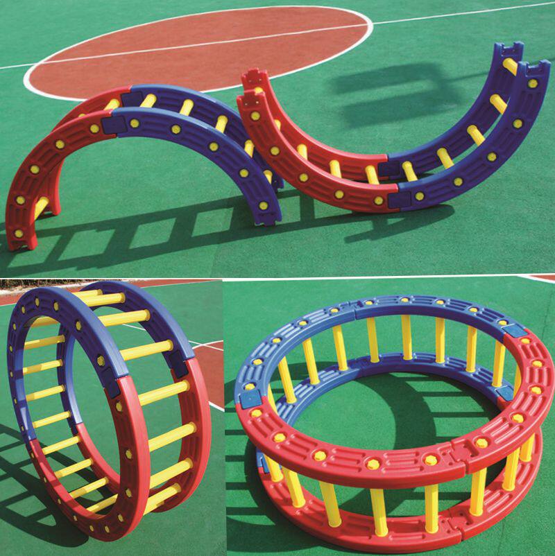 感统训练器材家用四分之一圆儿童早教幼儿园室内体育体能平衡玩具