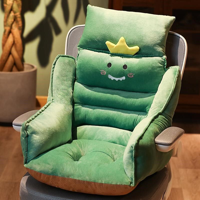 坐垫办公室久坐椅垫椅子垫地上连体一体靠背靠枕学生加高座椅靠垫,居家布艺,椅垫,淘宝优惠券,粉丝福利购,淘宝优惠卷