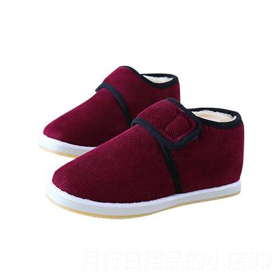 正品保暖鞋老北京乐福鞋女加肥中老冬年防滑大加女绒季保暖布棉鞋