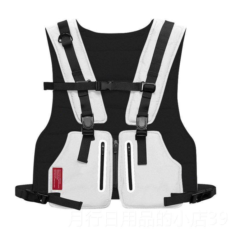 正品0222新款男马甲动训练服户外夜光防护运装备野外多功能战士术