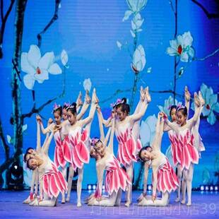 正品出六一童儿莞邑玉兰香表演服小荷风采舞服新款少蹈儿演服装