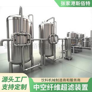 中空纤维超滤装置饮用水处理设备矿泉水过滤装置反渗透商用净水
