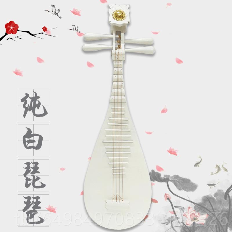 正品演马头二胡琴笛琵琶月琴白舞台表舞蹈人工乐器道具民乐工坊作