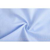 正品 商务蓝色条纹发工作 银行行服蓝银色衬职业装 浦衣发行男式 衬衫