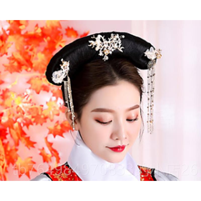 正品清嬛朝古装格格服装满族服女古代宫娘娘嬷嬷宫廷甄传女演旗出