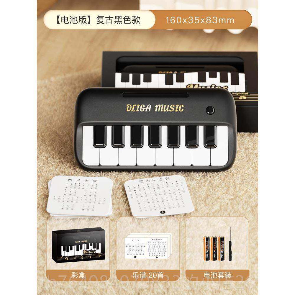 正品电琴儿童玩初具学口子袋迷你小音钢琴可弹奏乐25新款礼物乐器