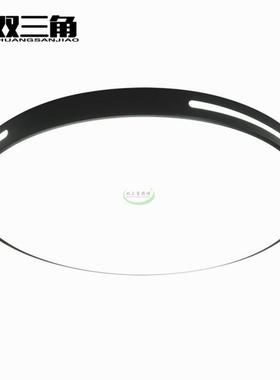 LED吸顶灯圆形黑白色镂空客厅餐厅卧室书房阳台过道厨房长正方形