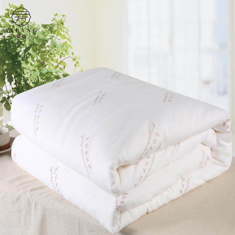 蚕丝被桑蚕丝被芯夏凉子母被双宫茧网纱布桐乡蚕丝被厂家直销