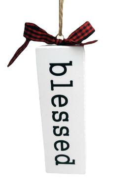 14个套装白色祈愿挂牌现代简约抽象希望正能量摆挂件带麻绳蝴蝶结