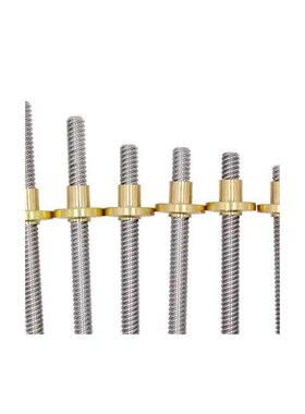 Tr14 30 32 36 38 40 45 50 60*1 2 4 6T型丝杠 梯形丝杆螺母螺杆