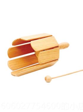 邮早教包奥尔夫打击乐智器幼教音乐教玩70134具益多音响筒具梆子