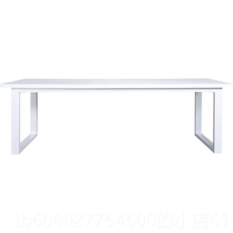 拉洛办公桌子欧会议桌约拉洛现代 书桌电脑桌简 设计师纯白色大北