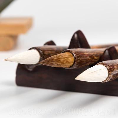 兼毫毛笔楷狼毫法套装毛笔字书软欧楷笔行书毛中CXV笔纯羊毫大楷