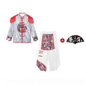 儿童服国t潮台走秀时装 男服童中国风霸气潮服架子鼓Y0042 1装 演出