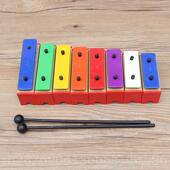 高档板八儿童玩具奥尔琴夫打击乐器儿园早教教具八音音块铝敲小号