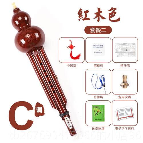 高档民族魂葫芦丝儿乐童初学者用c调/降b用调小七学生专孔胡芦丝