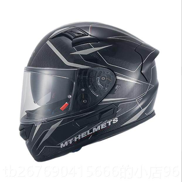 高档m神t头c盔毒雷3摩托车全盔男四季防晒骑行机刺车女赛3认