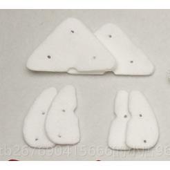 高档智丽雅用配件套餐胶擦拭布方条形双面擦强刮磁玻璃神橡胶百器