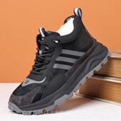 爸棉帮鞋 真皮加绒大棉鞋 加冬季 厚高运动鞋 爸东北雪 保暖鞋 高档男款