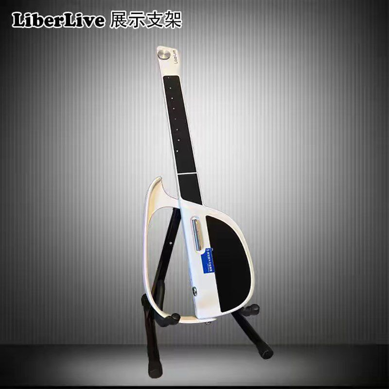 2024新款LiberLive无弦吉他展示支架贝斯民谣电子吉他支架贝斯架