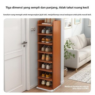 家用门口30/40cm长多层鞋架窄小入门超窄夹缝入户门边鞋柜