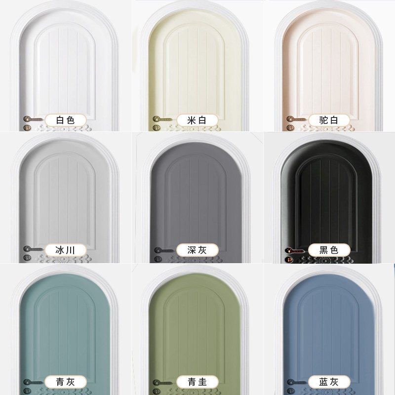 木门翻新油漆卧室门改色漆木门漆改色翻新自刷室内门改色漆刷门漆