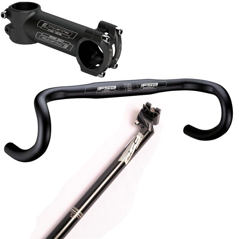 fsa!弯把 VERO COMPACT RD-320S公路车铝合金小弯把 把立座管