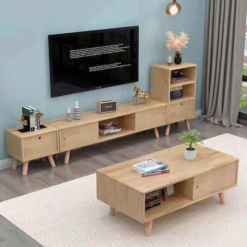 实木松985木柜电视茶卧几组合简约小户型收室客厅地柜纳墙柜矮柜,住宅家具,其它柜类,淘宝优惠券,粉丝福利购,淘宝优惠卷