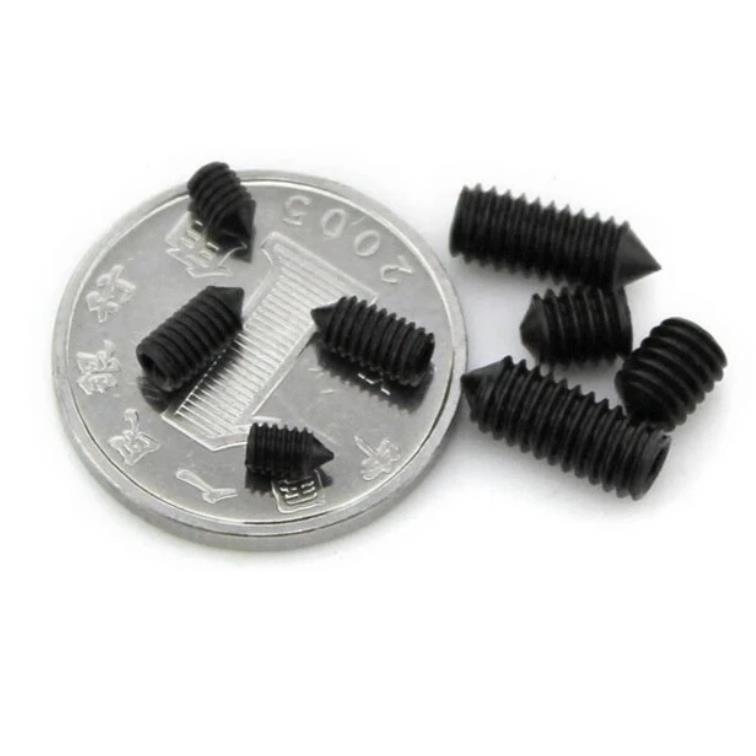 1.9紧定螺丝内六角无WUV螺钉机米顶丝锥端基米级M2*2.5**42*头5