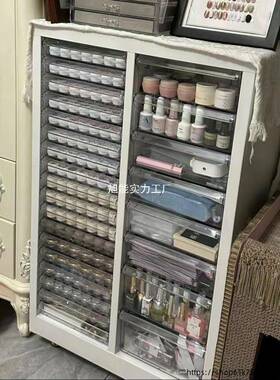 V林7烘甲焙模具资料柜FOZ财票柜据柜布样柜务A4美甲收纳油胶抽屉