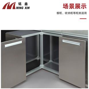 衣柜橱柜静音阻尼缓冲折链门合页巴移士外置平开门铰EOJ巴士门铰