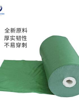 不锈钢防盗划网安装缠护薄膜护栏扶手HUM防尘防保痕绕膜绿色打包